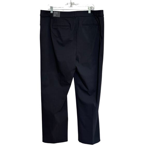 NWT Lane Bryant The Madison Straight Leg Stretch Pants in Black - Size 18 - Picture 5 of 10